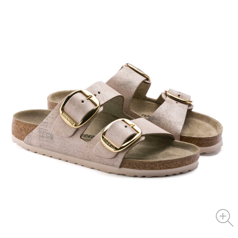 Arizona Leather Washed Metallic Rose Gold